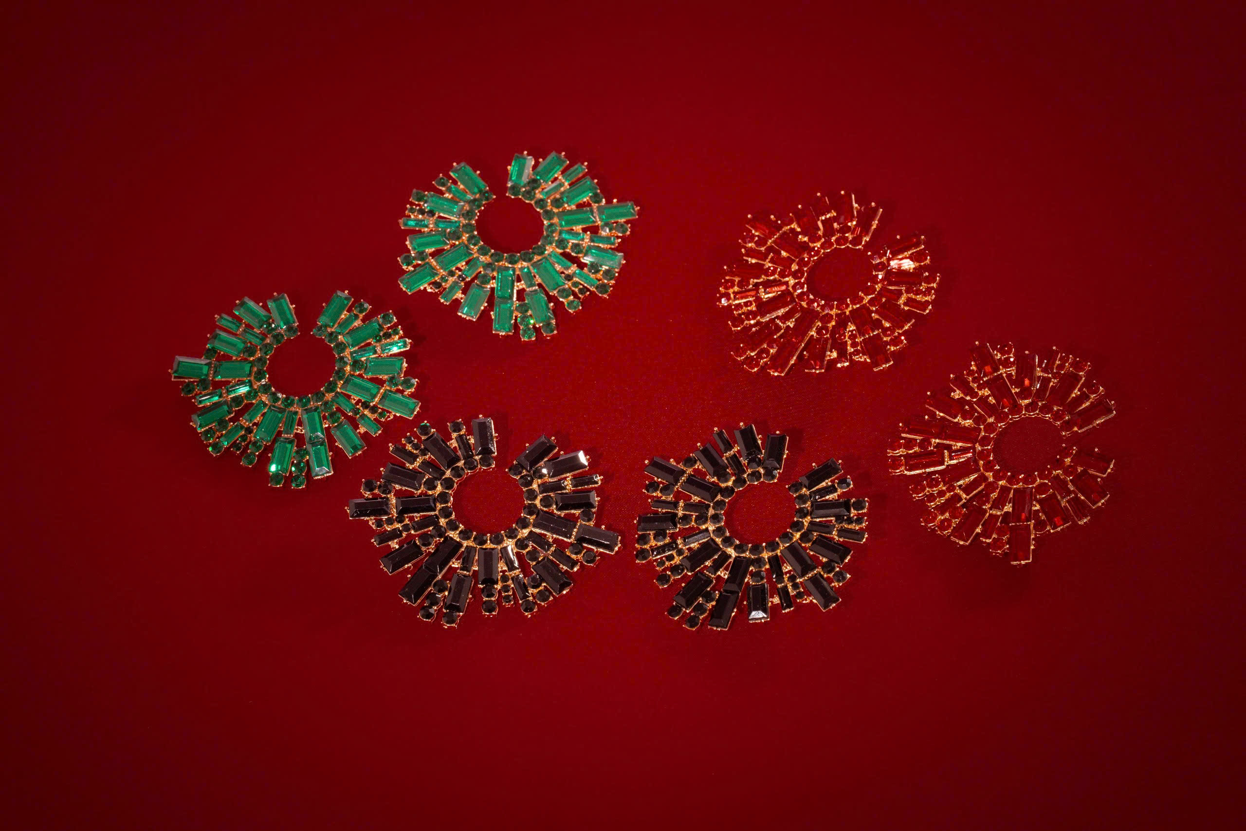  Ruby Earrings 