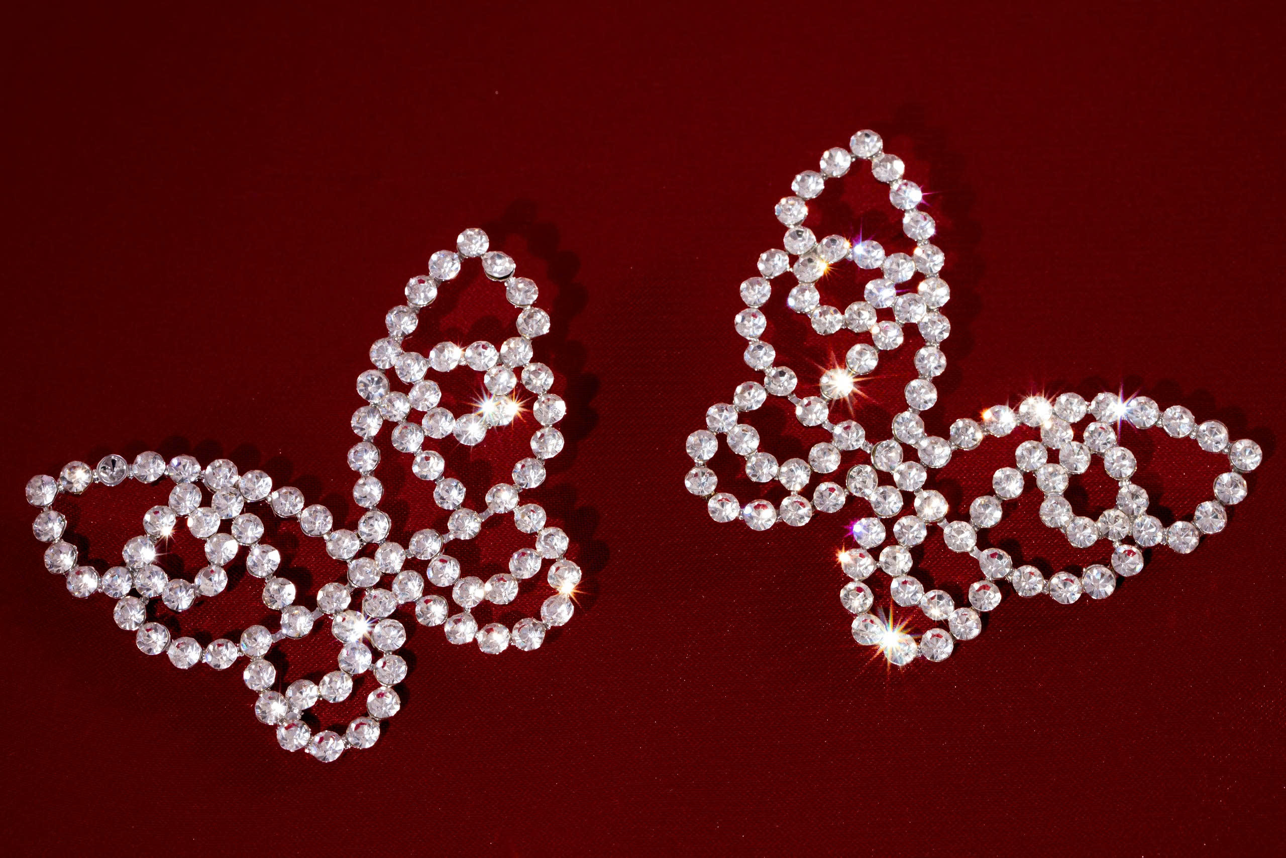  Butterfly Bling Earrings 